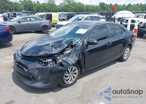 2017 Toyota Corolla Le из США, поврежденный, VIN 5YFBURHE9HP729066